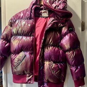 Appaman Kids Iridescent Pink Puffer Jacket